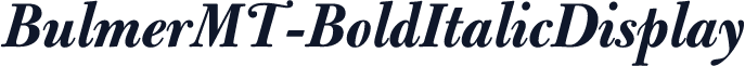 BulmerMT-BoldItalicDisplay