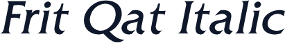 Frit Qat Italic