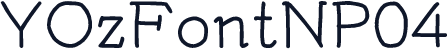 YOzFontNP04