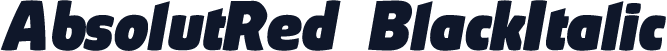 AbsolutRed-BlackItalic
