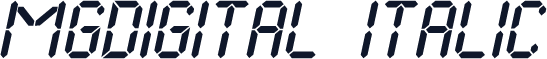 MgDigital Italic