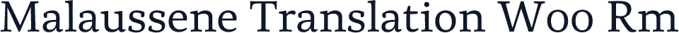 Malaussene Translation W00 Rm