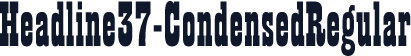 Headline37-CondensedRegular