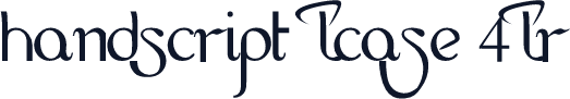 HandScript LCase 4LR