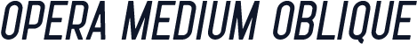 Opera Medium Oblique