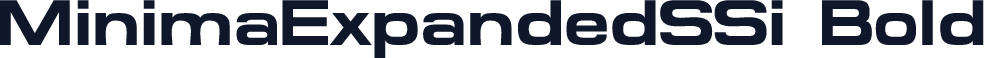 MinimaExpandedSSi Bold