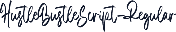 HustleBustleScript-Regular