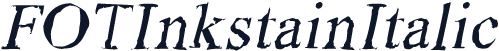 FOTInkstainItalic