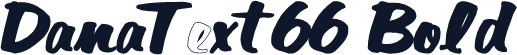 DanaText66 Bold