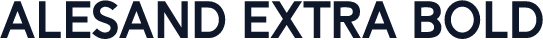 Alesand Extra Bold