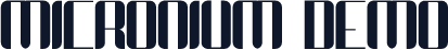 Micronium Demo