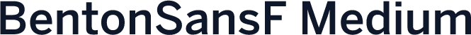BentonSansF Medium