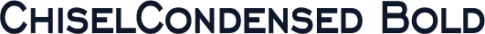 ChiselCondensed Bold