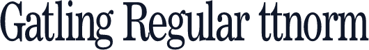 Gatling Regular ttnorm