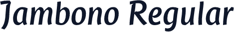 Jambono Regular