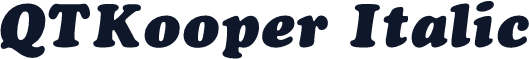 QTKooper Italic