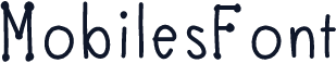 MobilesFont