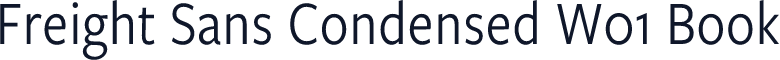Freight Sans Condensed W01 Book