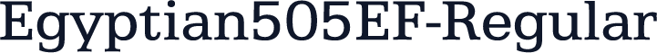Egyptian505EF-Regular