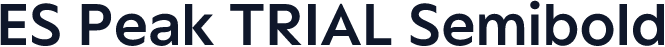 ES Peak TRIAL Semibold