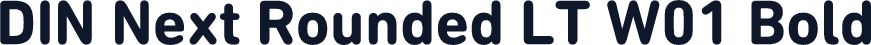 DIN Next Rounded LT W01 Bold
