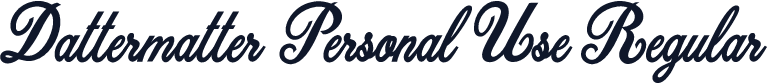 Dattermatter Personal Use Regular