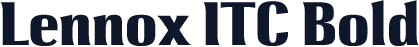 Lennox ITC Bold