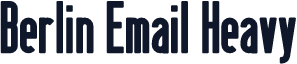 Berlin Email Heavy