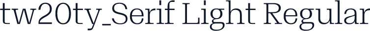 tw20ty_Serif Light Regular