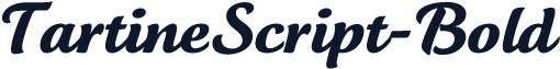 TartineScript-Bold