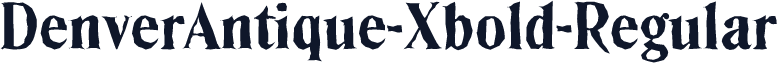 DenverAntique-Xbold-Regular