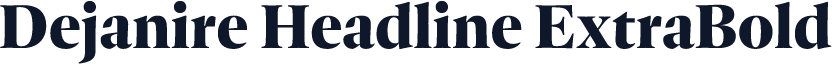 Dejanire Headline ExtraBold
