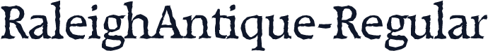 RaleighAntique-Regular