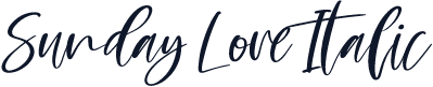 Sunday Love Italic