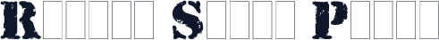 Rubber Stamp Plain
