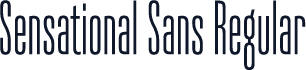 Sensational Sans Regular