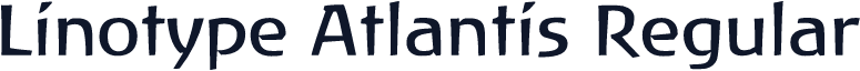 Linotype Atlantis Regular