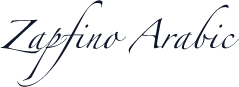 Zapfino Arabic