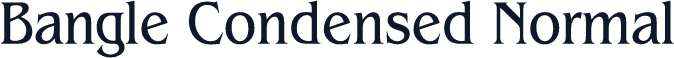 Bangle Condensed Normal