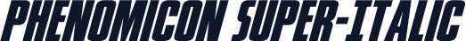 Phenomicon Super-Italic