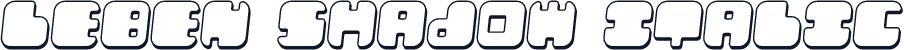Leben Shadow Italic