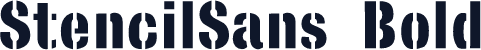 StencilSans Bold