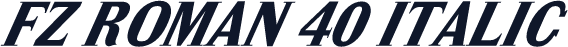 FZ ROMAN 40 ITALIC