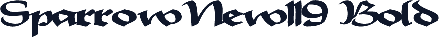 SparrowNew119 Bold