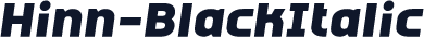 Hinn-BlackItalic