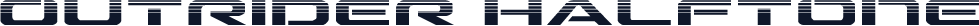 Outrider Halftone