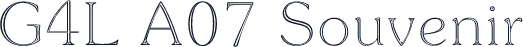 G4L A07 Souvenir