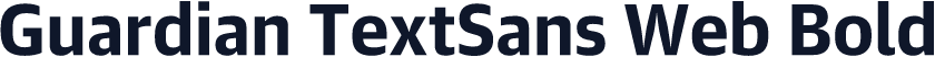 Guardian TextSans Web Bold