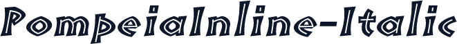 PompeiaInline-Italic