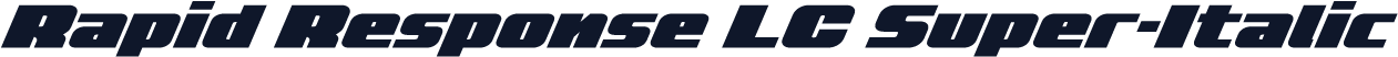 Rapid Response LC Super-Italic